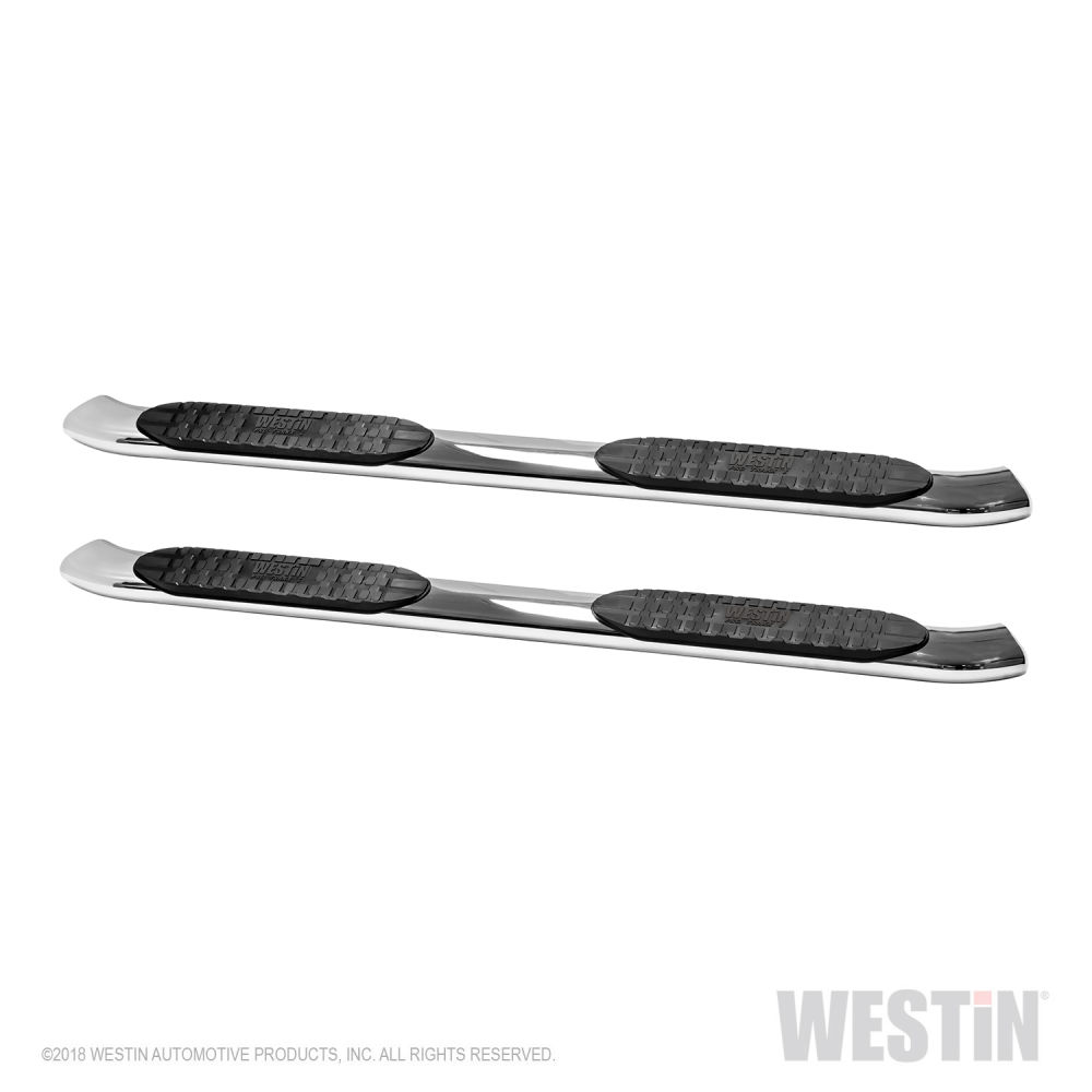 Westin Automotive 15-C F150 SUPERCREW/17-C F250/F350 CREW CAB PRO TRAXX 5IN OVAL STEP BAR - STAINLESS STEEL 21-53940 - alternate 3